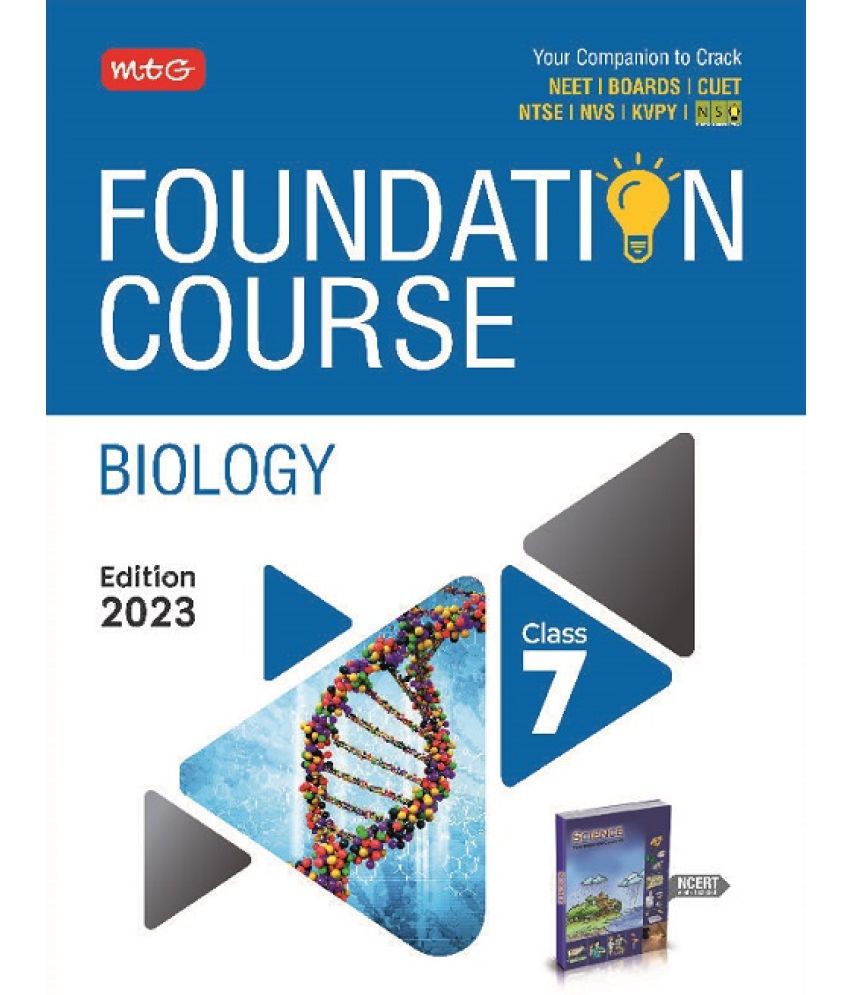    			Biology Foundation Course for NEET/Olympiad/NTSE : Class 7
