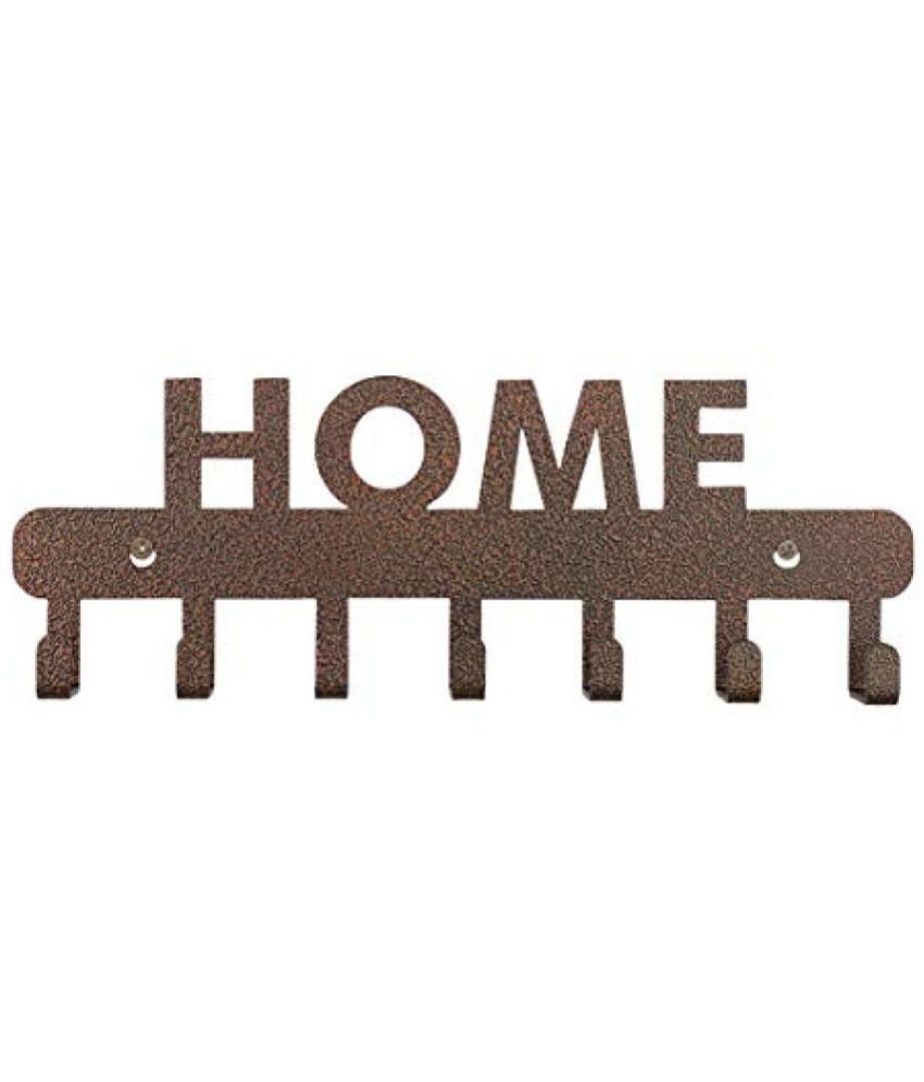     			Suveharts Brown Stainless Steel Key Holder - Pack of 1