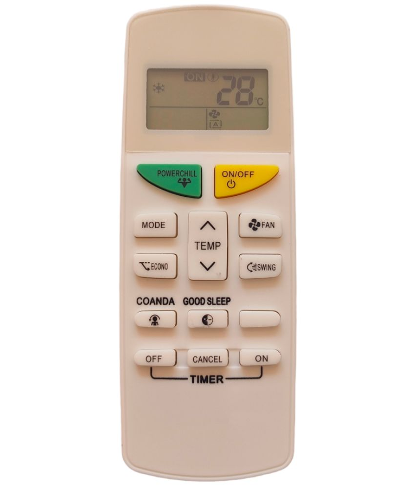     			Upix 132F AC Remote Compatible with Daikin & Daikin Inverter AC