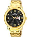 AQUA BLISS - Gold Stainless Steel Analog Men's Watch