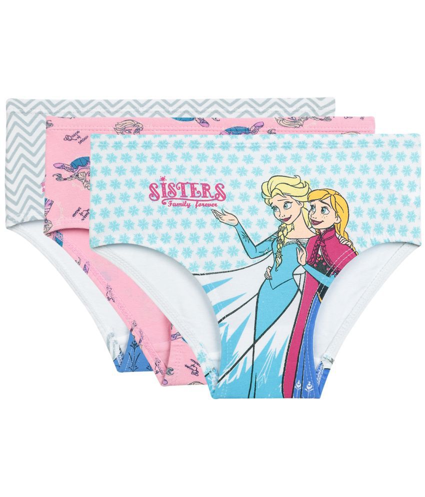     			Bodycare - Multicolor Cotton Girls Panties ( Pack of 3 )