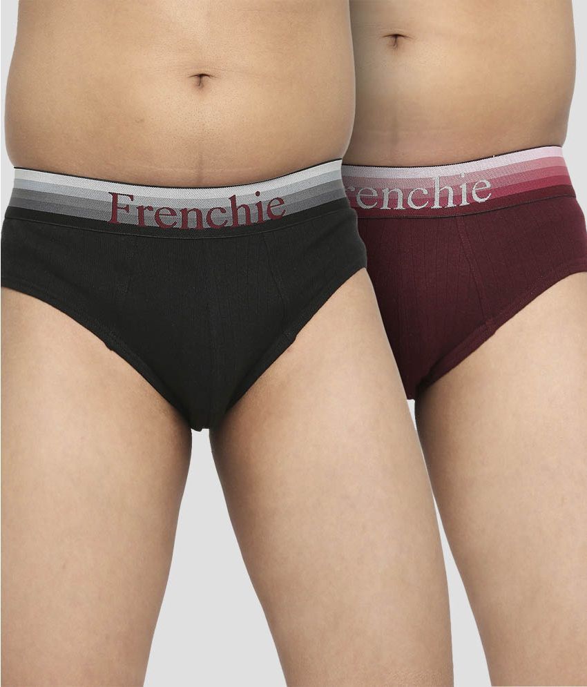     			Frenchie Pack of 2 Boys Cotton Briefs ( Multi Color )