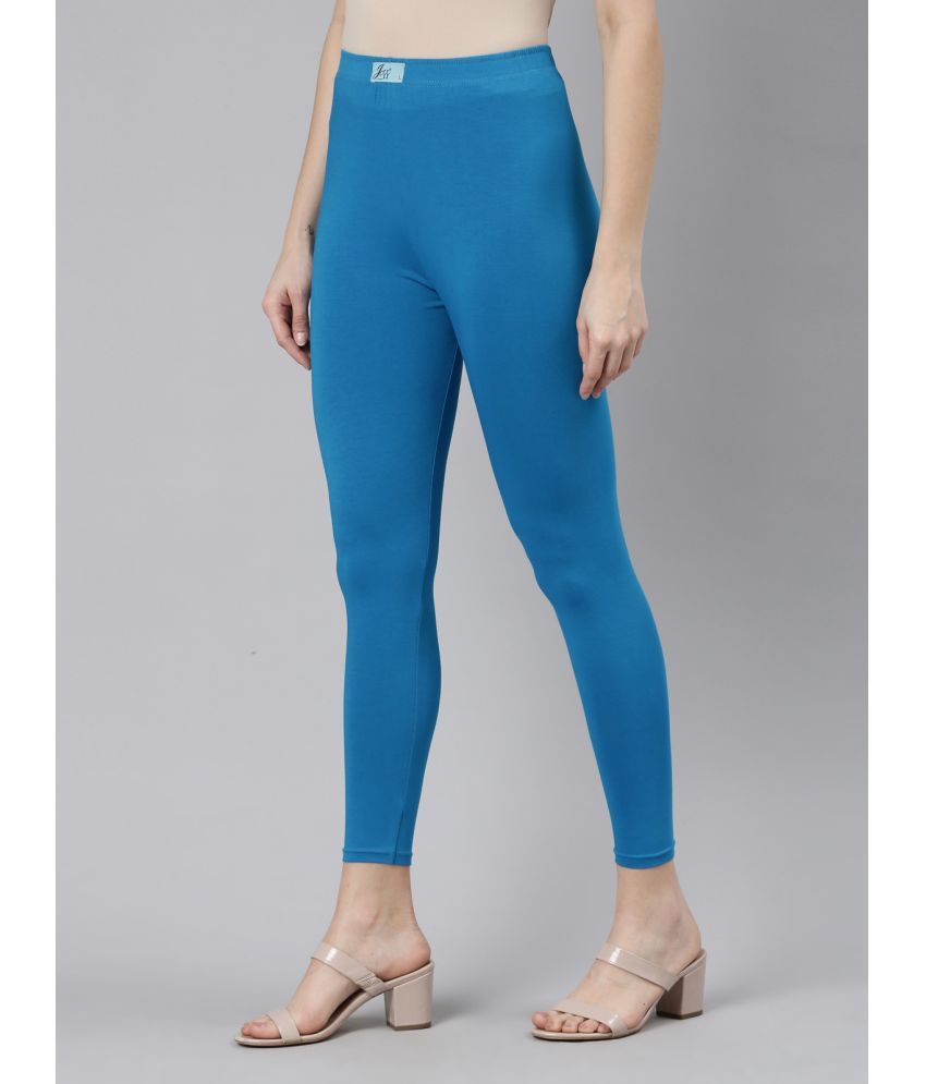     			Jcss - Blue Lycra Women's Leggings ( Pack of 1 )