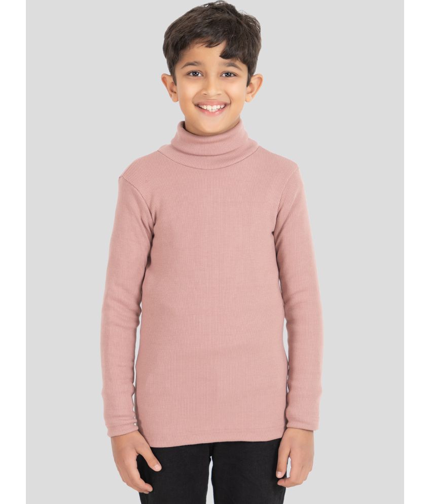     			YHA - Pink Woollen Blend Boy's Pullover Sweaters ( Pack of 1 )
