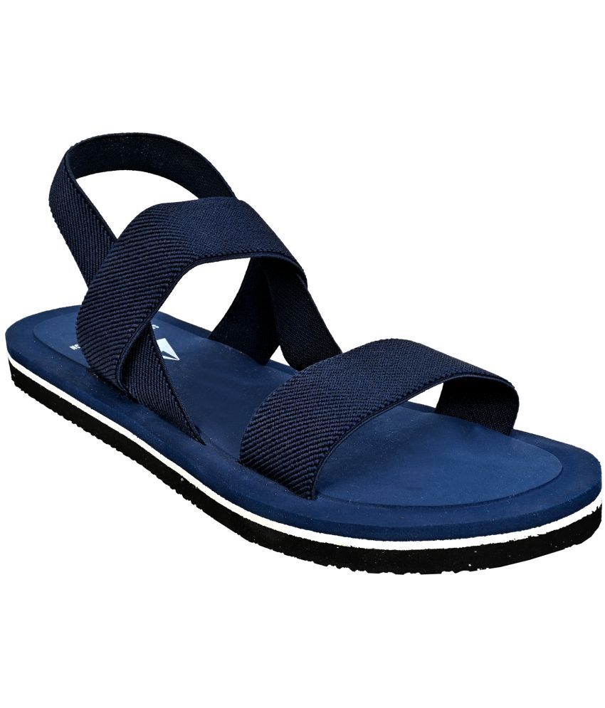     			Altek - Navy Blue Men's Floater Sandals