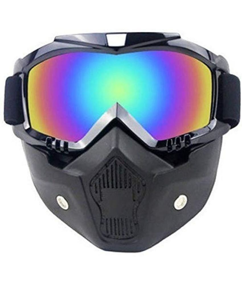     			AutoPowerz - UV Protected Multicolour Riding Goggles ( Pack of 1 )