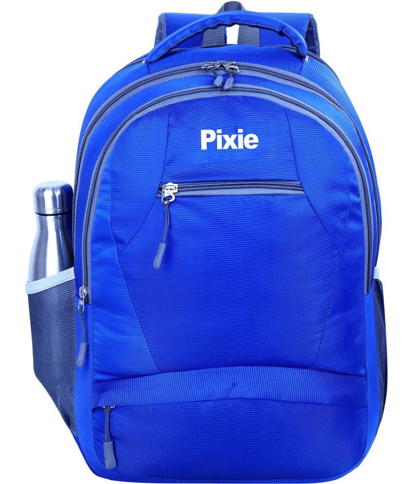     			Pixie - BLUE Polyester Backpack ( 35 Ltrs )