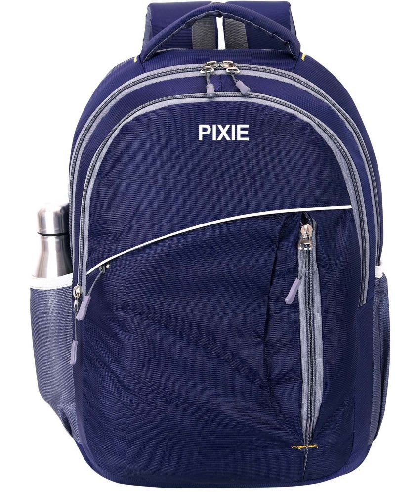     			Pixie - Red Polyester Backpack ( 35 Ltrs )