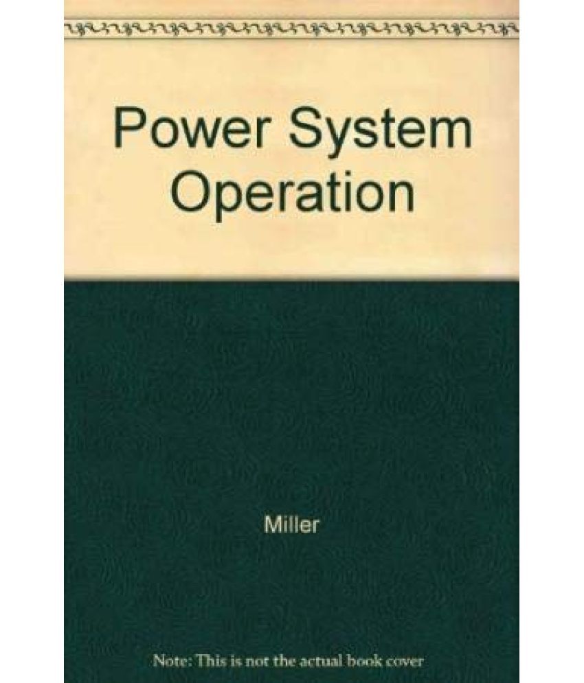     			Power System Operation,Year 2009