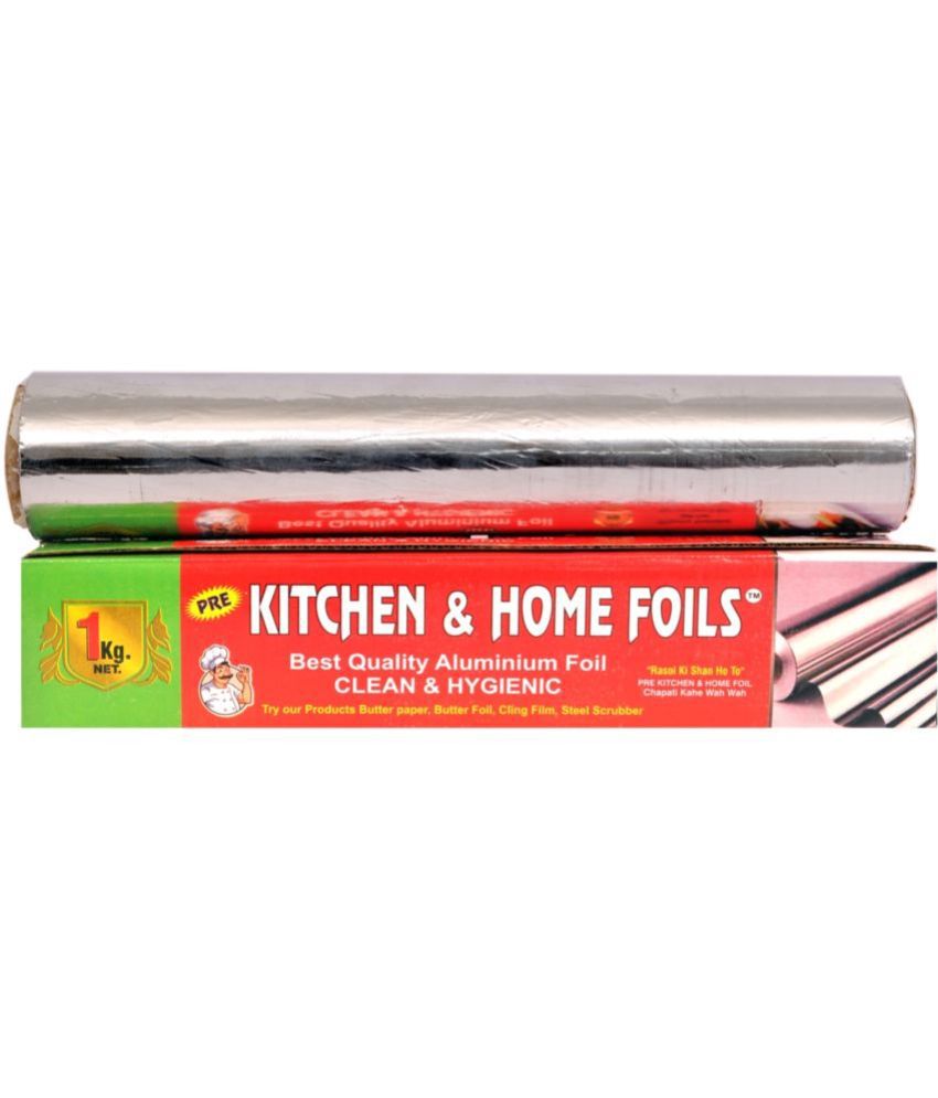     			KITCHEN & HOME FOILS - Silver Aluminium Aluminium Foil