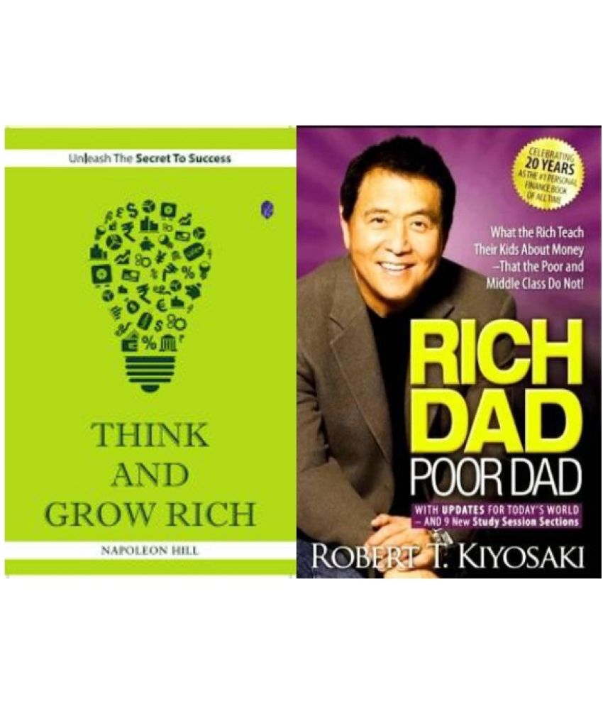     			Think And Grow Rich + Rich Dad Poor Dad ( English )