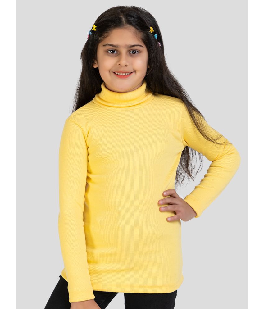     			YHA - Yellow Fleece Girls T-Shirt ( Pack of 1 )