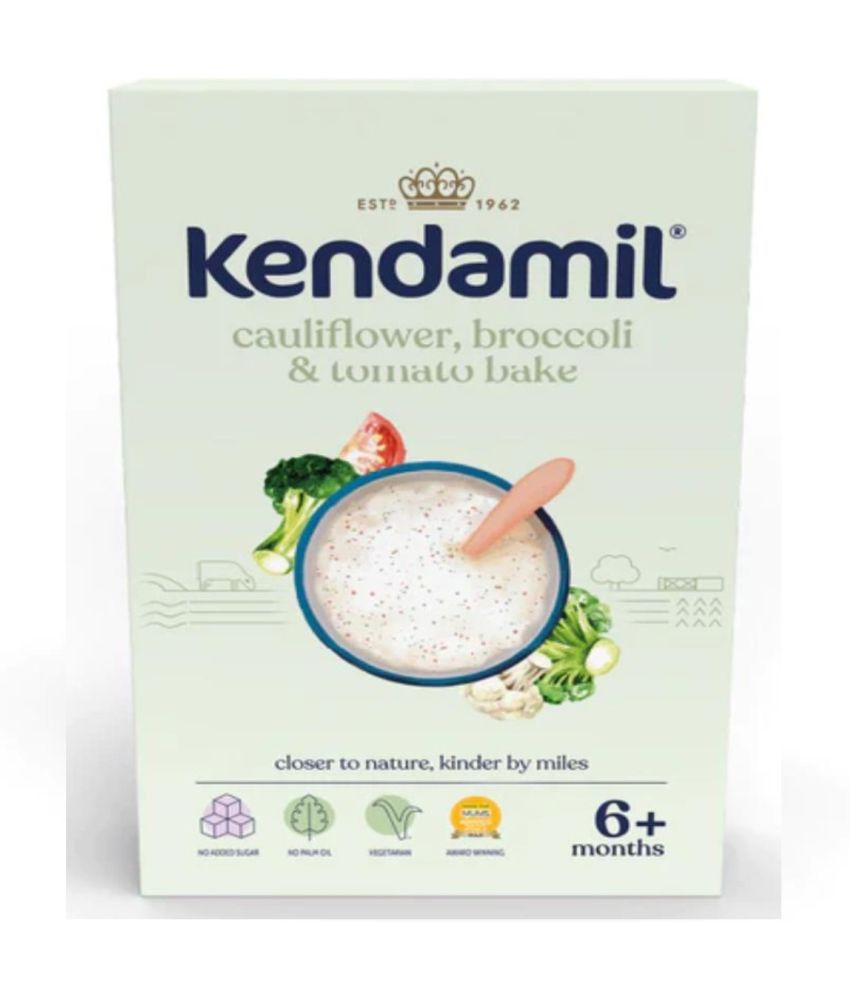     			kendamil Cauliflower, Broccoli & Tomato Bake Infant Cereal for 6 Months + ( 150 gm )