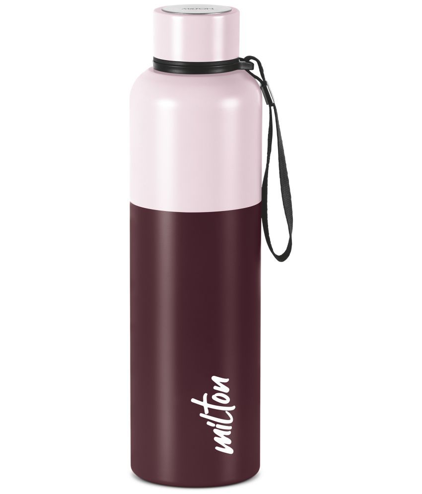     			Milton Ancy 1000 Thermosteel Water Bottle, 1.05 Litre, Brown | 24 Hours Hot and Cold | Easy to Carry | Rust Proof | Tea | Coffee | Office| Gym | Home | Kitchen | Hiking | Trekking | Travel