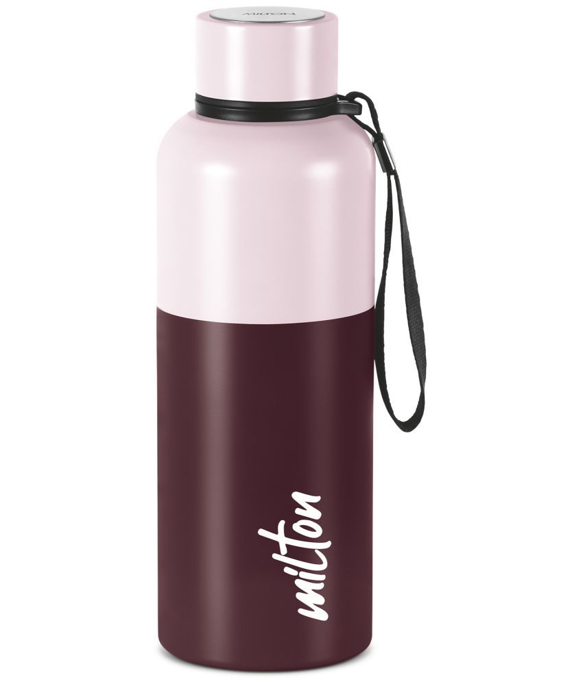     			Milton Ancy 750 Thermosteel Water Bottle, 750 ml, Brown | 24 Hours Hot and Cold | Easy to Carry | Rust Proof | Tea | Coffee | Office| Gym | Home | Kitchen | Hiking | Trekking | Travel Bottle