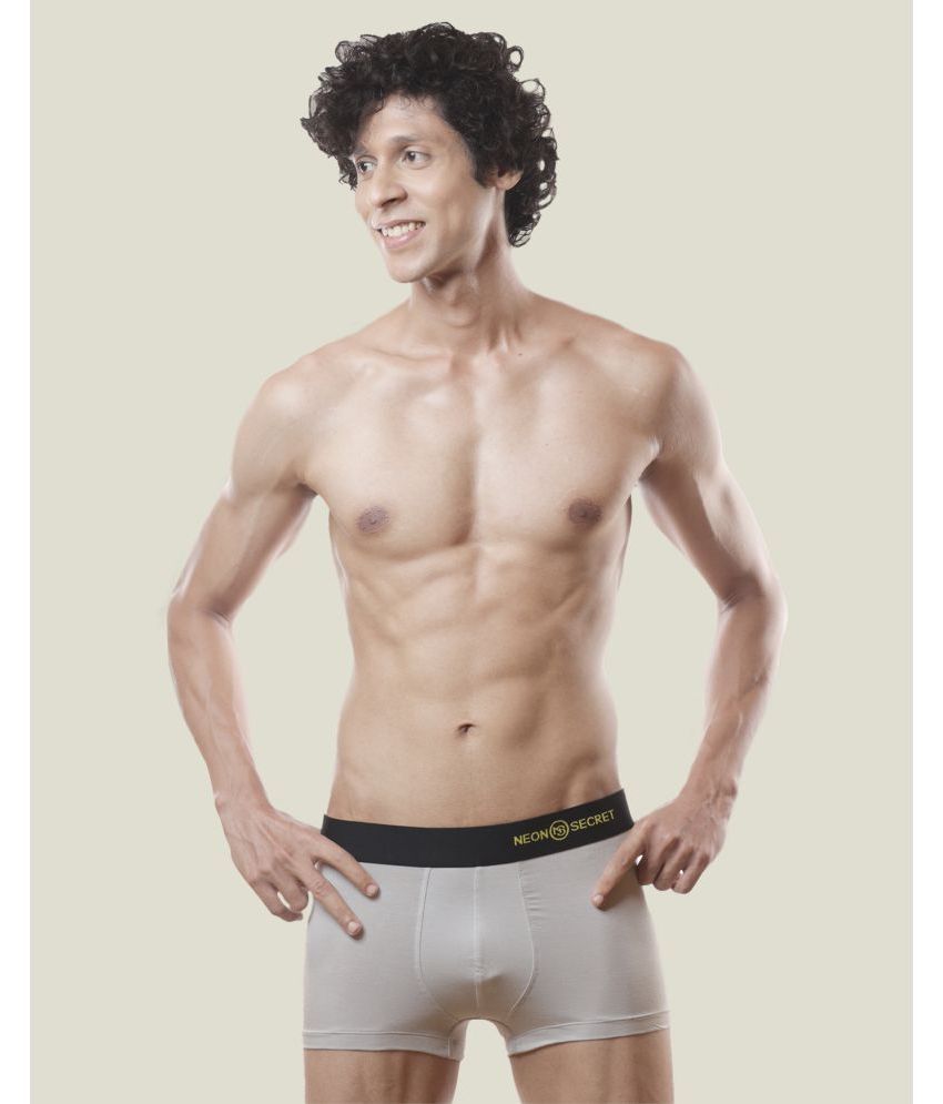     			NEONSECRET Modal Men's Trunks ( Grey Melange )