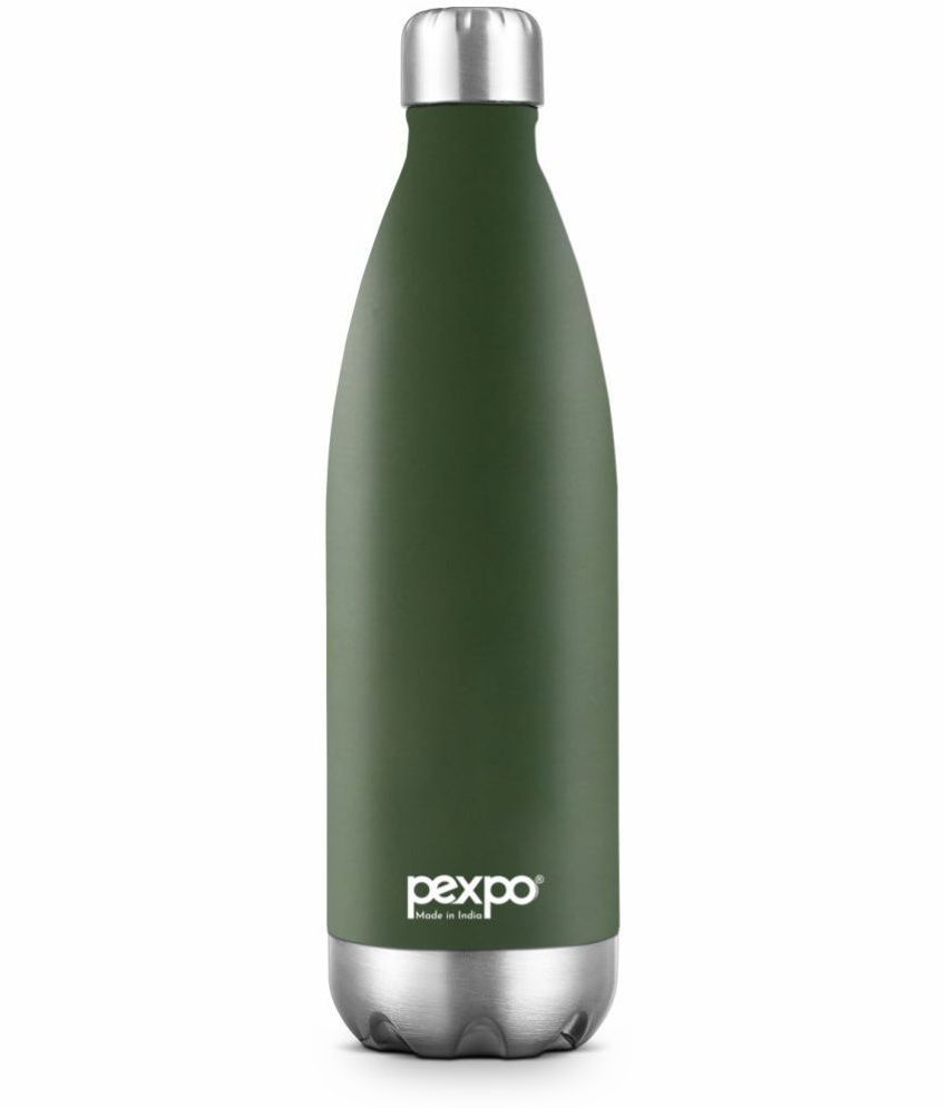     			Pexpo - Marble Green Thermosteel Flask ( 1000 ml )