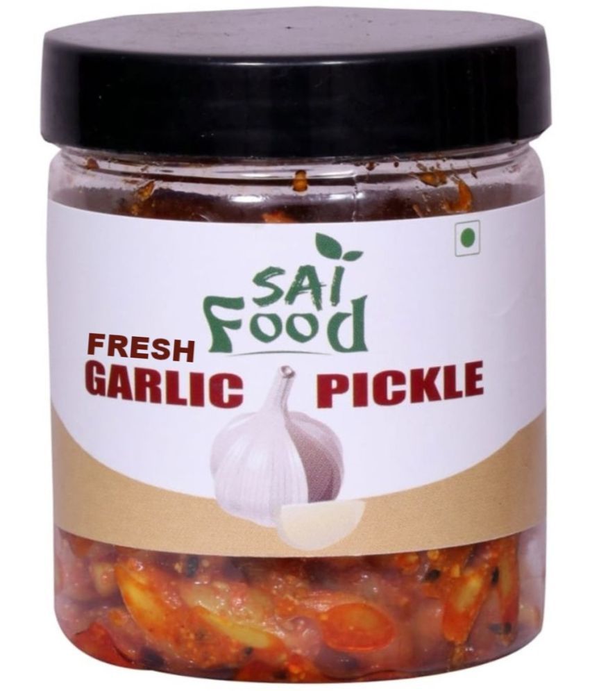     			SAi Food FRESH Punjabi Garlic Pickle Lashun ka achar ||Traditional Punjabi Flavor, Tasty Pickle 250 g