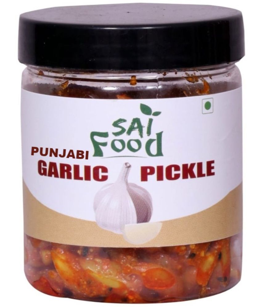     			SAi Food Punjabi Garlic Pickle Lashun ka achar ||Traditional Punjabi Flavor, Tasty Pickle 250 g