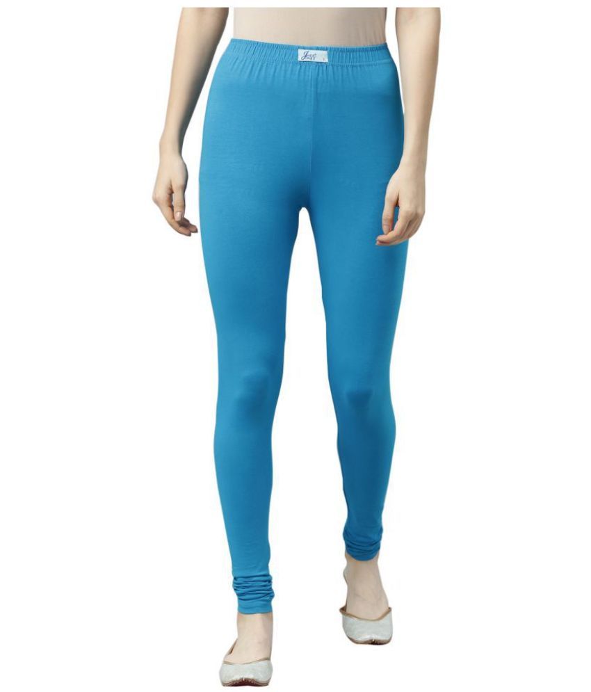     			Jcss - Blue Lycra Women's Leggings ( Pack of 1 )