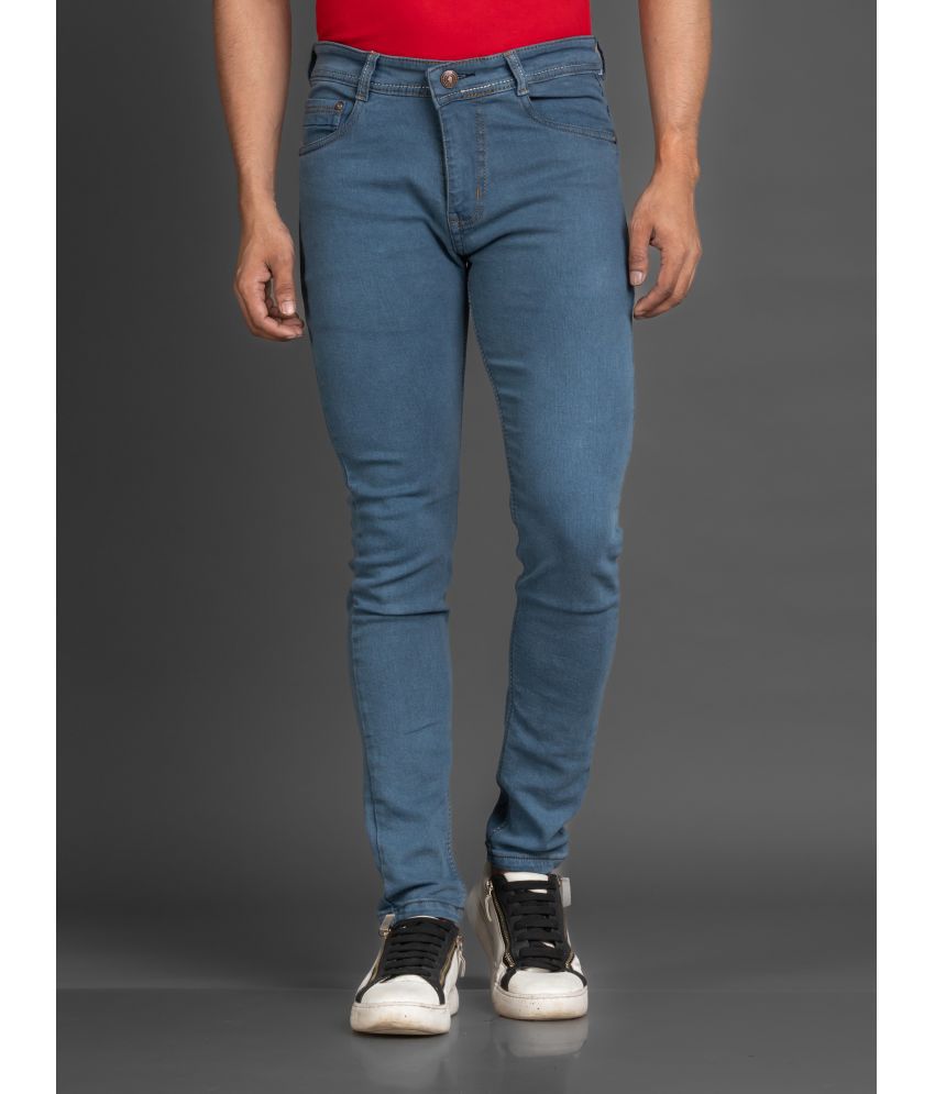     			L,Zard - Grey Denim Slim Fit Men's Jeans ( Pack of 1 )