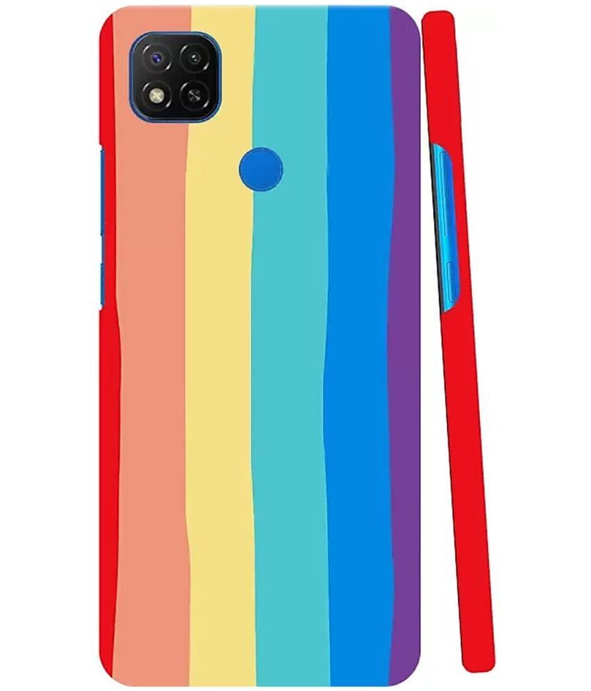     			T4U THINGS4U - Multicolor Polycarbonate Printed Back Cover Compatible For Xiaomi Redmi 9C ( Pack of 1 )