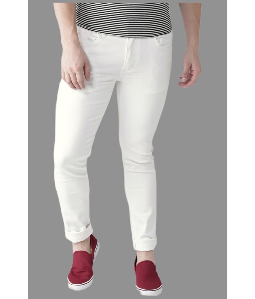     			x20 - White Denim Skinny Fit Men's Jeans ( Pack of 1 )