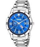 HMTe - Silver Metal Analog Men's Watch