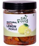 SAi Food NATURAL Masalo Se Bana Sweet n Sour Premium Sweet Lemon Pickle Nimbu Ka Achar Pickle 250 g