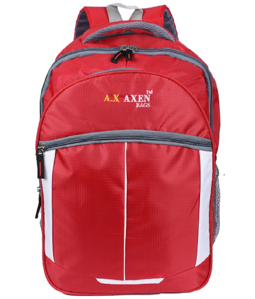     			AXEN BAGS 34 Ltrs Red Laptop Bags