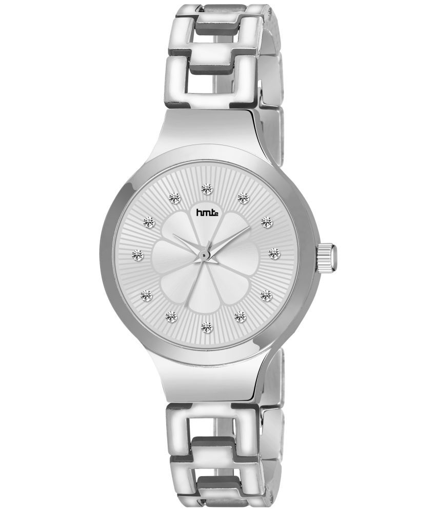     			HMTe - Silver Metal Analog Womens Watch