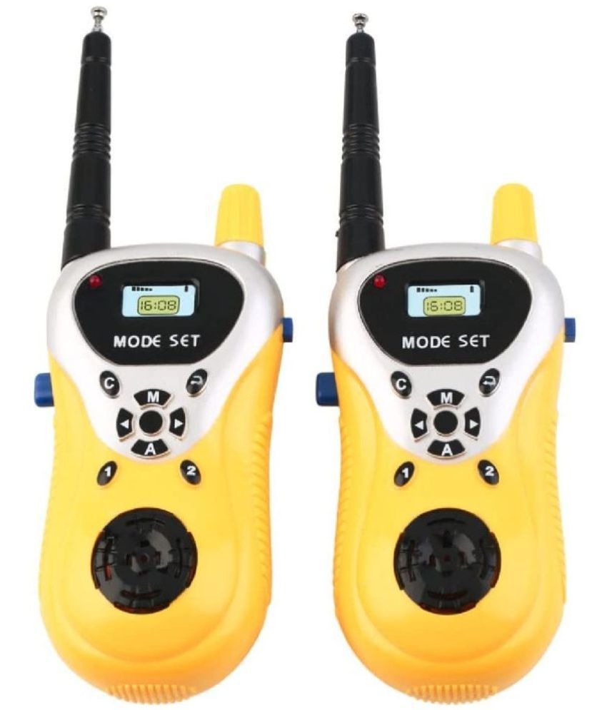     			Kidsaholic Walky Talky Toys for Kids 2 Way Radio Toy for 3-12 Year Old Boys Girls, Up to 20 Meter Outdoor Range Yellow