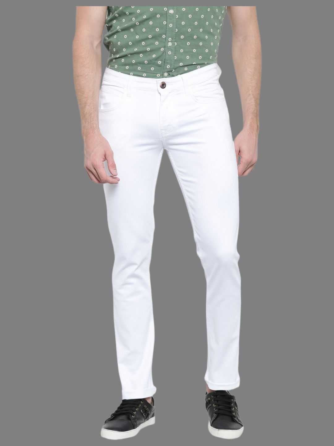     			Lawson - White Denim Slim Fit Men's Jeans ( Pack of 1 )