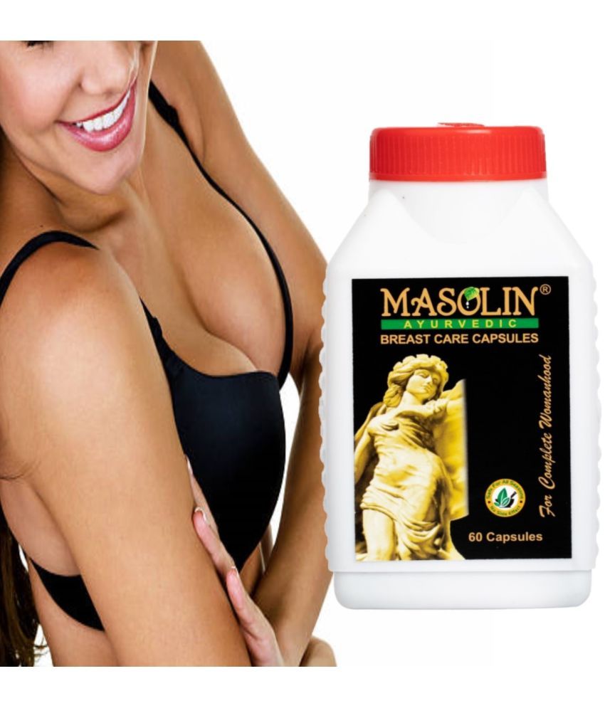     			MASOLIN HERBAL Bre@st Growth Capsule 60Caps Capsule 60 no.s Pack Of 1