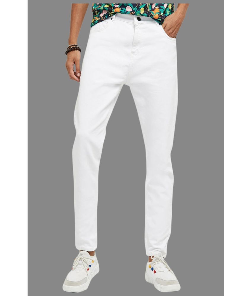     			x20 - White Denim Skinny Fit Men's Jeans ( Pack of 1 )