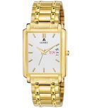 Aglance - Gold Metal Analog Men's Watch