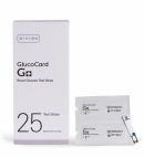 Arkray Glucocard G+ Blood Glucose Test Strips - 25 Strips (Pack of 1)