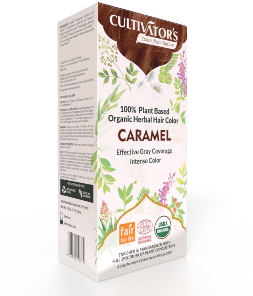     			Cultivator's - Caramel Organic Semi Permanent Hair Color 100