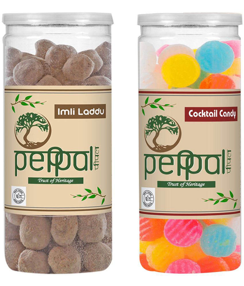    			Peppal Cocktail Candy 220g & Imli laddu 200g Candy Drops 420 gm