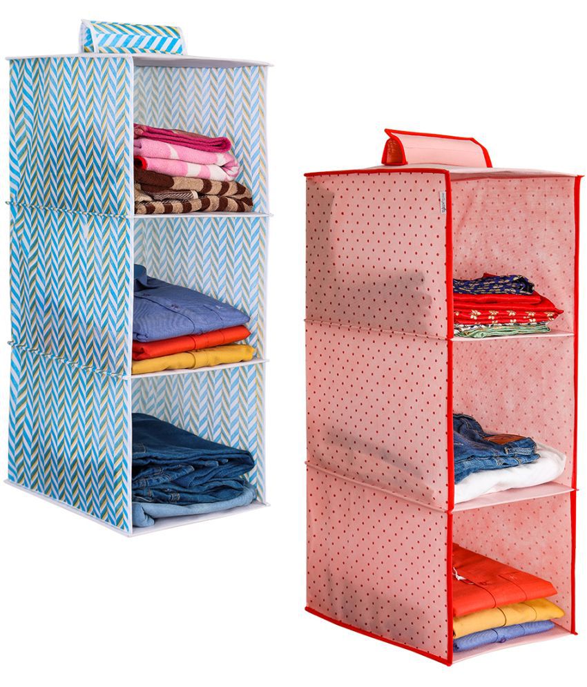     			PrettyKrafts - Collapsible Wardrobes ( Pack of 2 )