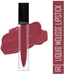 Ronzille Fantastic Long smash mousse liquid lipstick -06