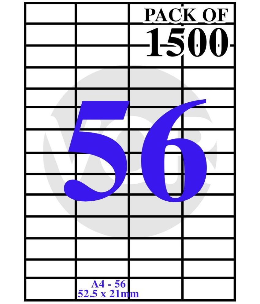A4 Size White Self Adhesive Label Sticker For Printer Inject Copier a4-size-white-self-adhesive-label-sticker-for-printer-inject-copier