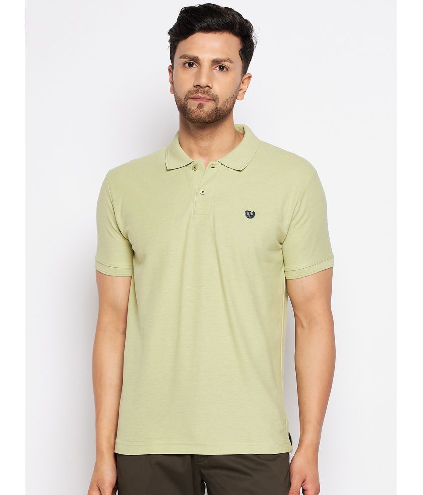     			Duke - Green Cotton Blend Slim Fit Men's Polo T Shirt ( Pack of 1 )