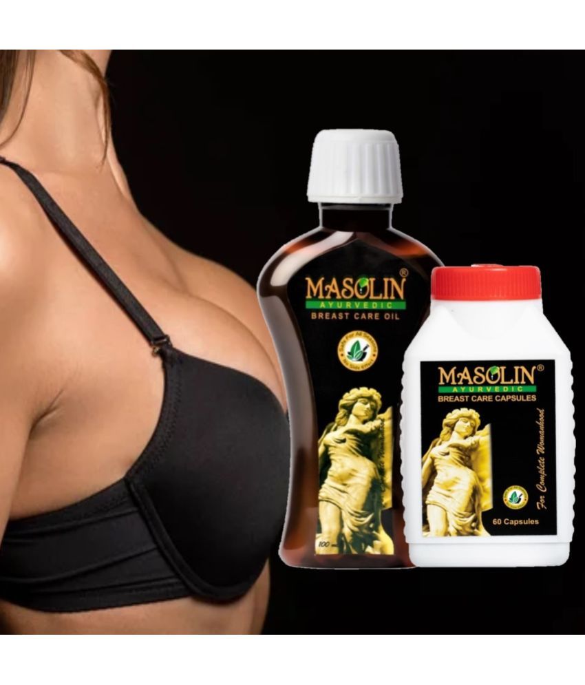     			MASOLIN HERBAL Brest Massage Oil & Capsule Oil 2 no.s Pack Of 1