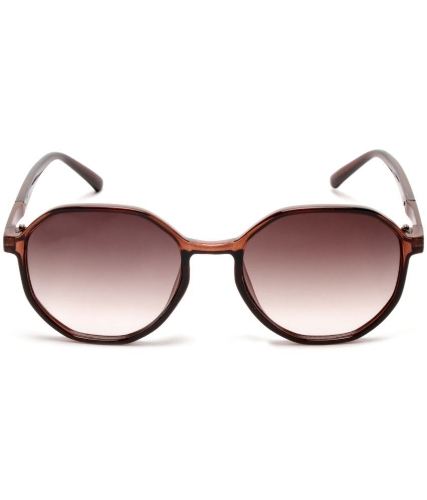     			MESPEE - Beige Round Sunglasses ( Pack of 1 )