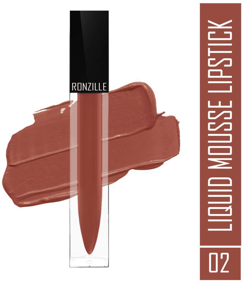     			Ronzille Fantastic Long smash mousse liquid lipstick -02