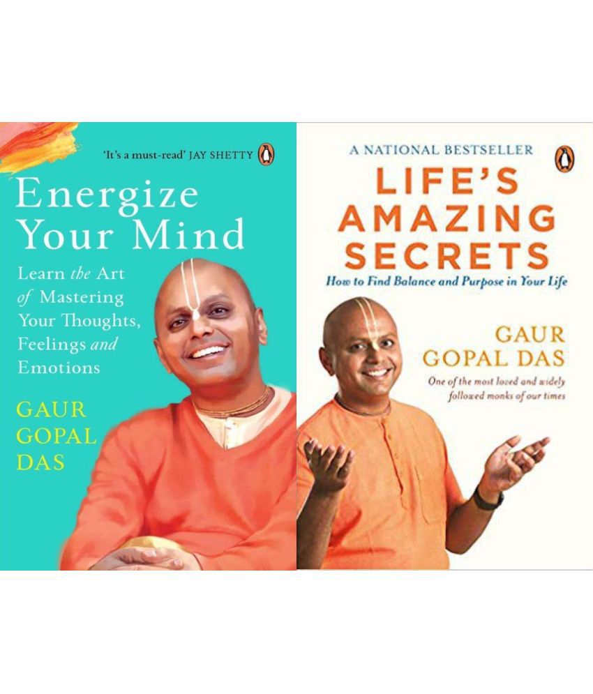     			Combo of 2 Books (Energize Your Mind + Life's Amazing Secrets) English, Paperback