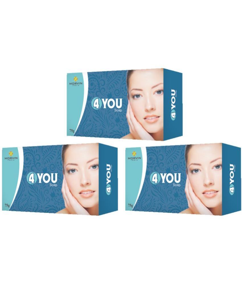     			MORVIN INDIA - Beauty Soap for All Skin Type ( Pack of 3 )