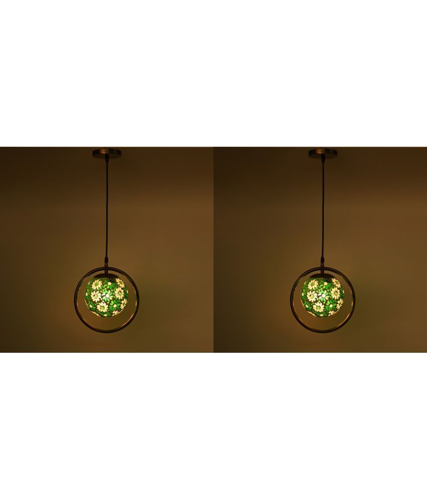     			Somil Glass Ceiling Light Pendant Multi - Pack of 2