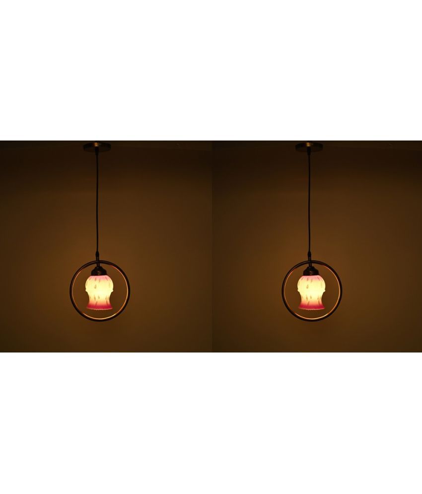     			Somil Glass Ceiling Light Pendant Multi - Pack of 2